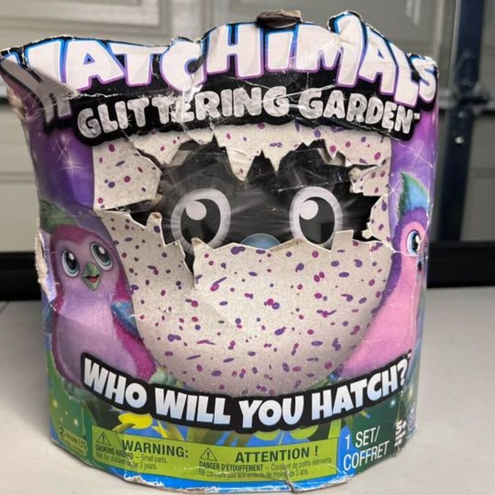 NEW Target Exclusive Hatchimals Black Pink Egg Bearakeets Toy ~ Sealed NIB